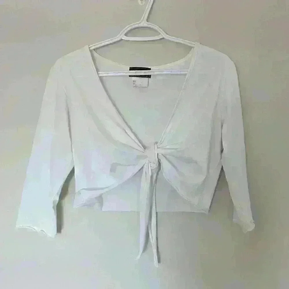 Made in Canada , Gitane Pret a porter, White, Bolero, size  Large
